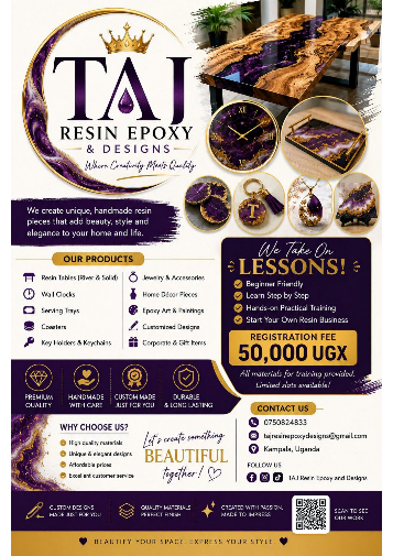 TAJ RESIN EPOXY DESIGNS