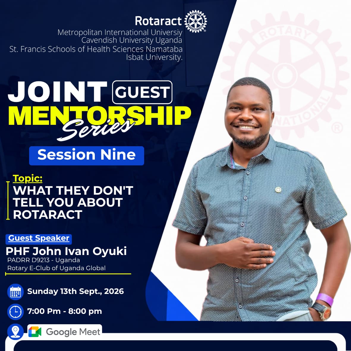 Guest mentorship series nine 