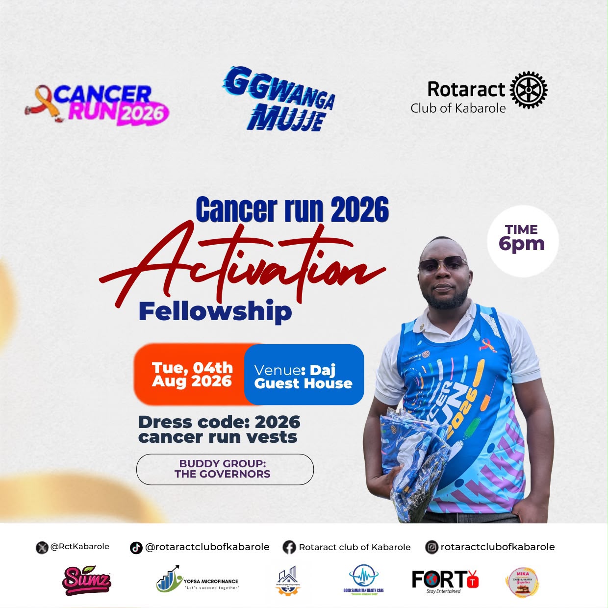 CANCER  RUN ACTIVATION FELLOWSHIP 