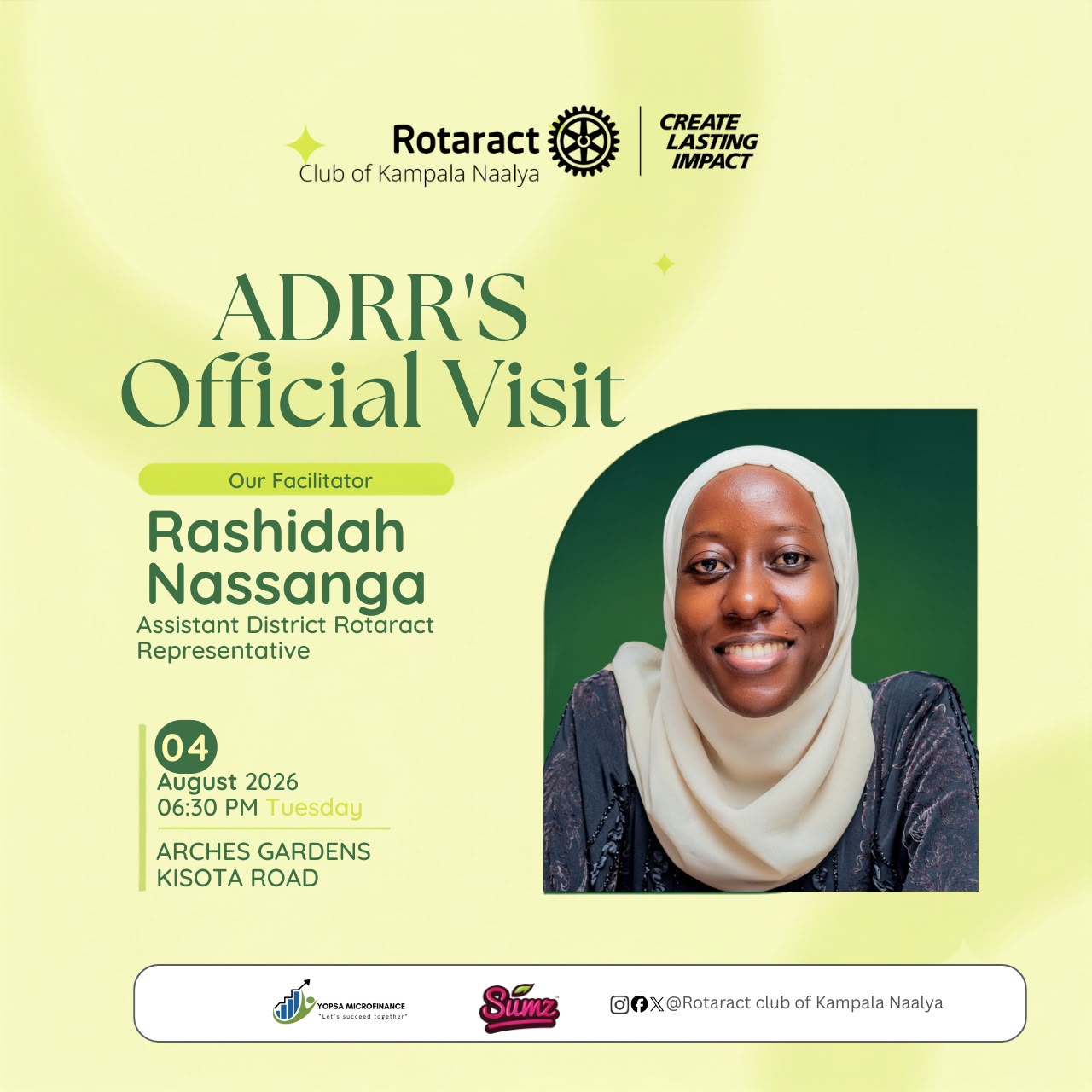 ADDR'S Visit