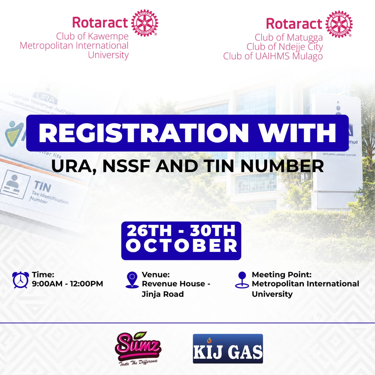 URA -TIN-NSSF registration